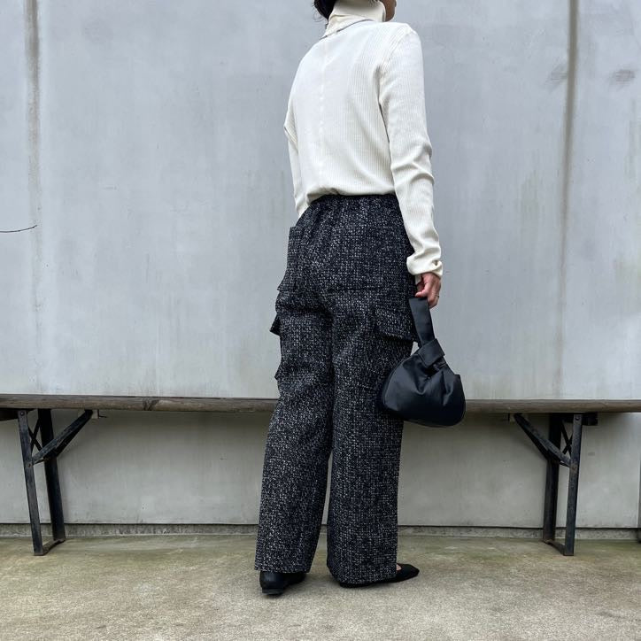 KHA:KI   Tweed Cargo Pants