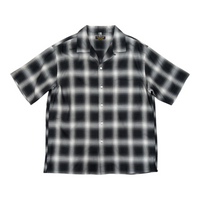 A VONTADE Open Collar Shirts Ombre Check – parcel.transitfolks