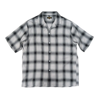 トップス A VONTADE Ombre Check Open Collar Shirts A VONTADE Open Collar Shirts Ombre Check – parcel.transitfolks