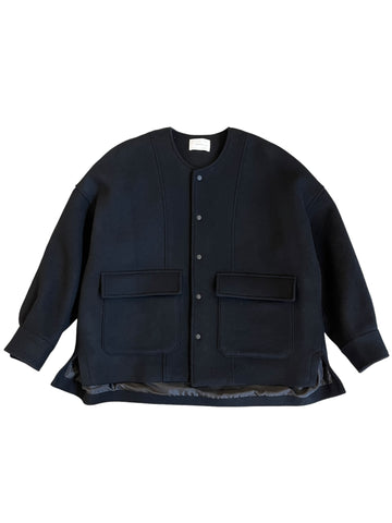 MANON　Pile Melton Cardigan Jacket