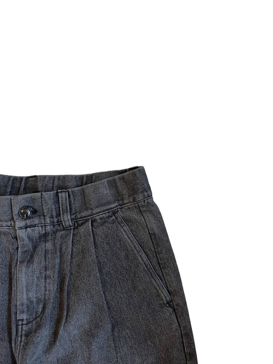 Audience  10oz Denim 2Tuck Easy Wide Pants