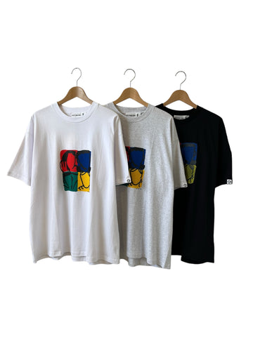 COTTN PAN hand printed T--shirts【KIDS】