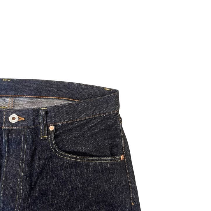 H.UNIT　Raw Denim tight Straight 5P 生機デニム