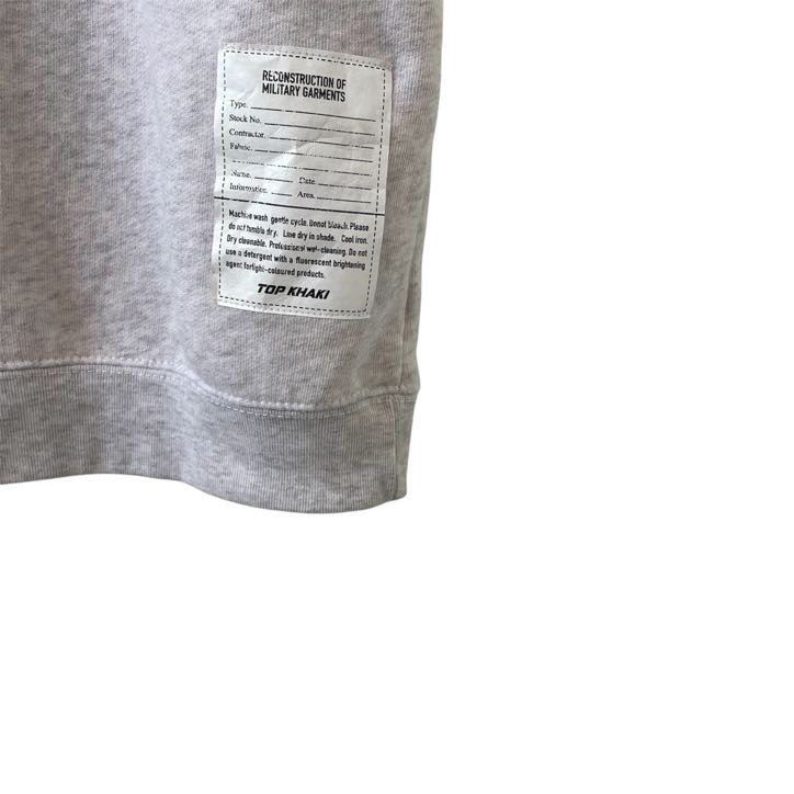 TOP KHAKI SWEAT SHIRT