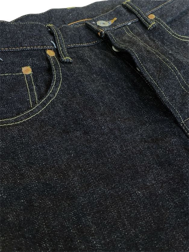 H.UNIT　Raw Denim tight Straight 5P 生機デニム