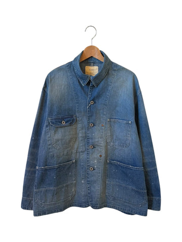 H-UNIT  DENIM COVERALLS(USED WASH)