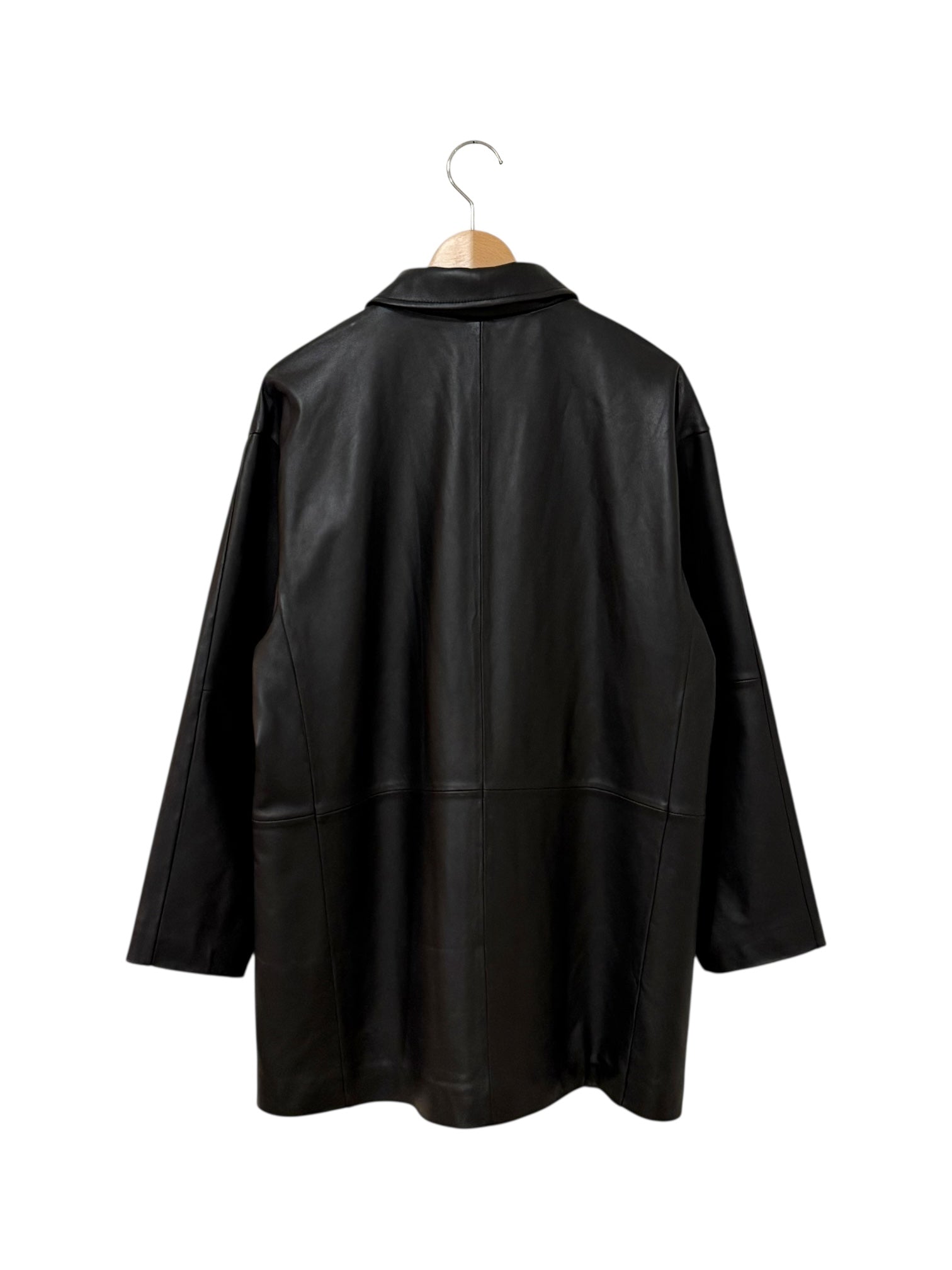 AWESOME LEATHER SHEEP LEATHER HALF COAT – parcel.transitfolks