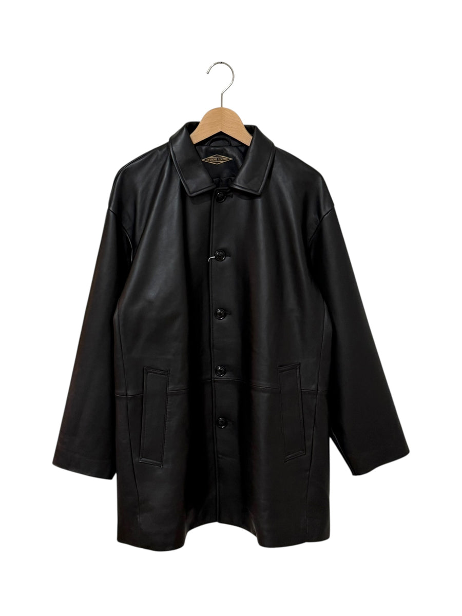 AWESOME LEATHER SHEEP LEATHER HALF COAT – parcel.transitfolks