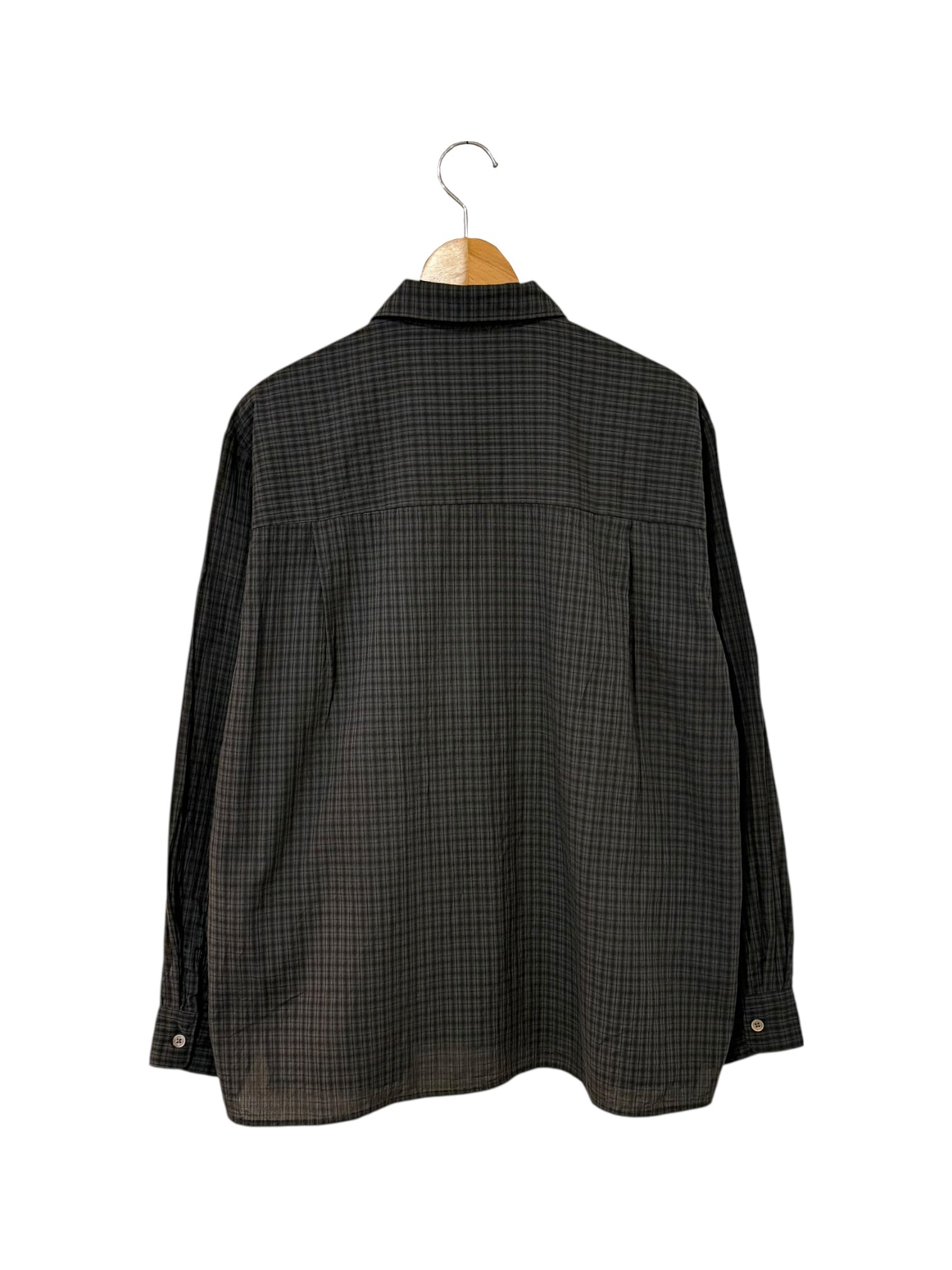 MANUAL ALPHABET DOBBY CHECK L/S SHIRTS – parcel.transitfolks